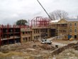 Princess Park Manor - Steelwork during construction
